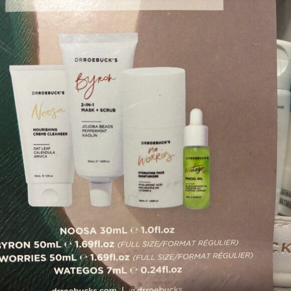 Dr Roebuck's Her Inner Glow (Cleanser, Mask n Scrub, Moisturizer, Facial Oil) - Picture 5 of 8